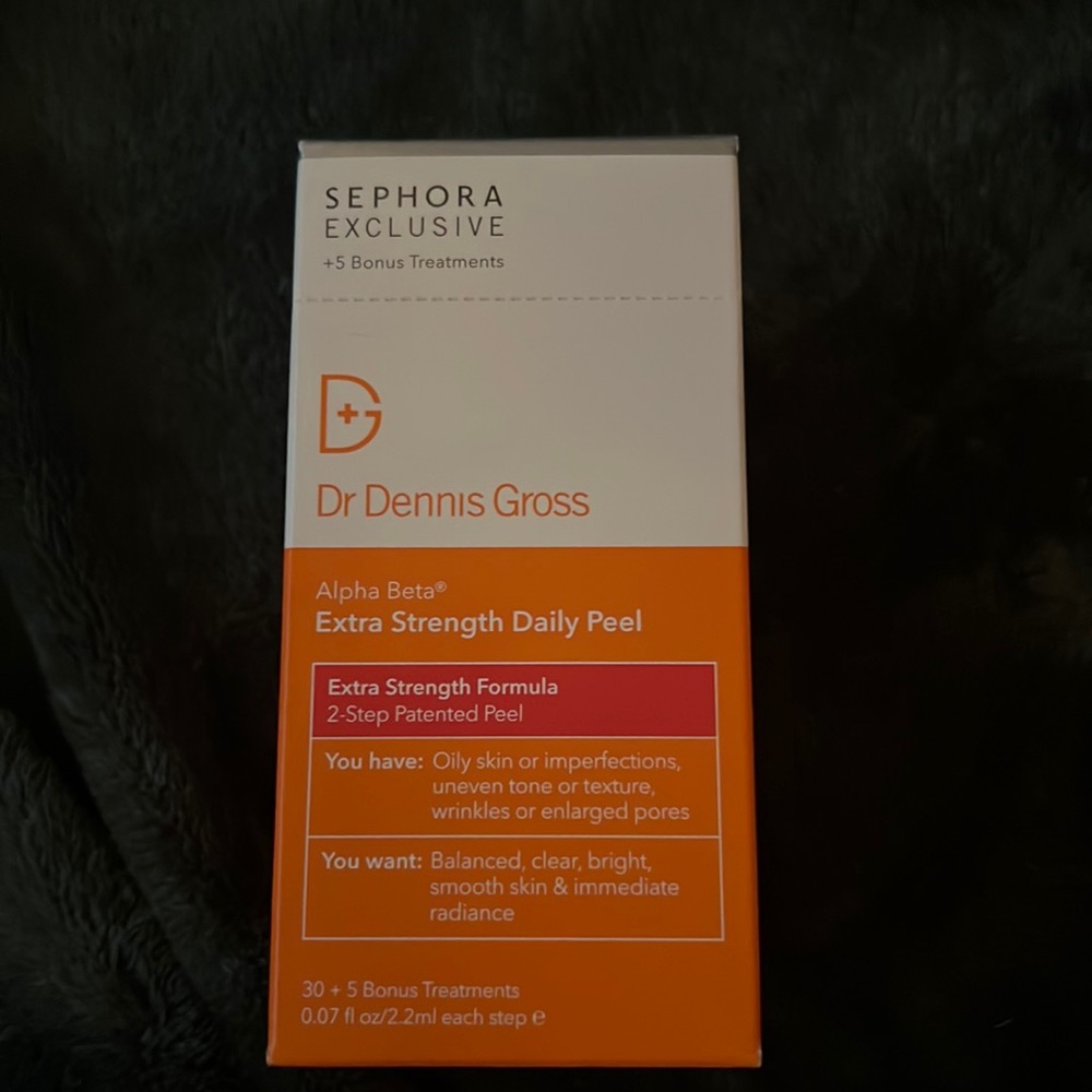 Dr Dennis Gross extra strength peel pads